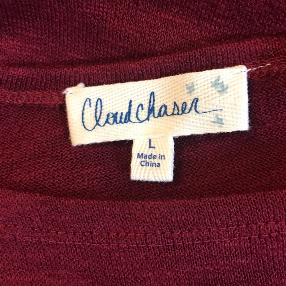 Cloud Chaser Long Sleeve Blouse with Lace Detail - Picture 5 of 5